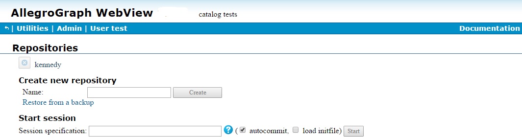 Named Catalog Page