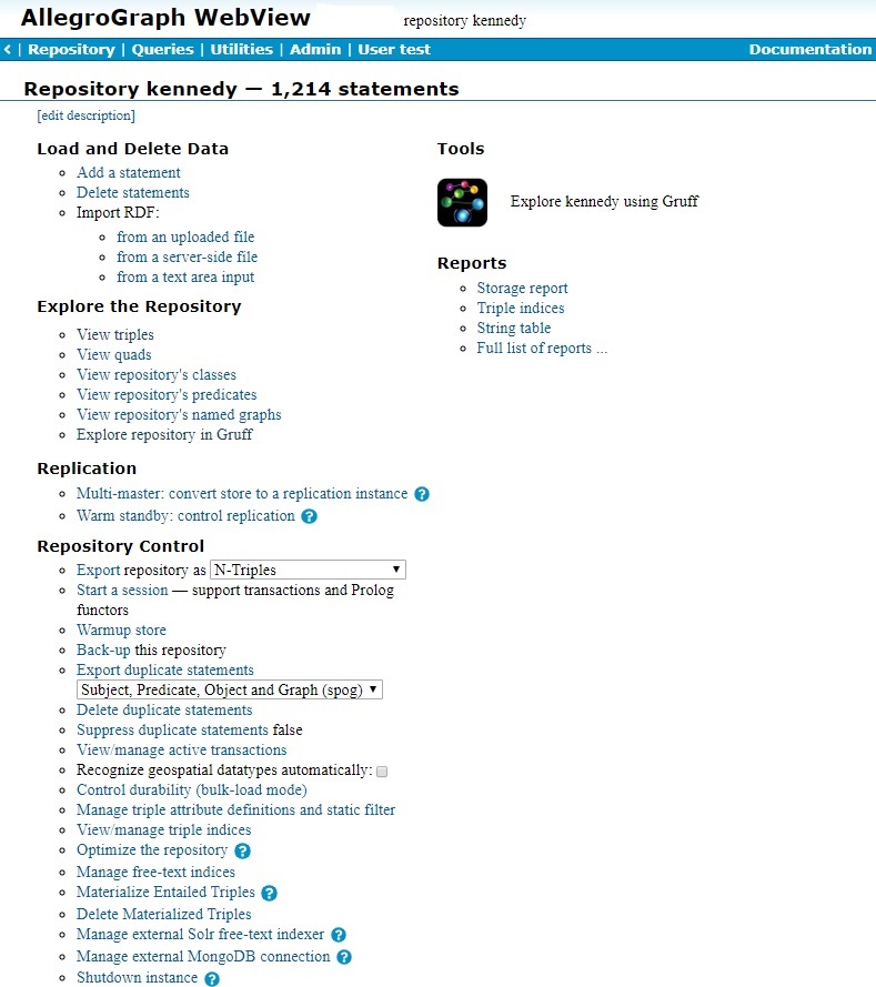 Kennedy data loaded